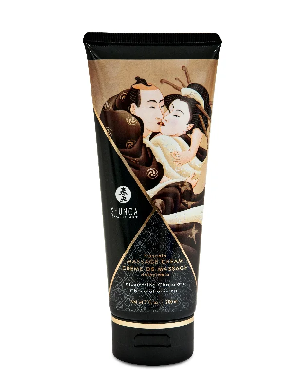 lubricant for gun barrels-Kissable Massage Cream - Intoxicating Chocolate - 7 Fl. Oz. / 200 ml