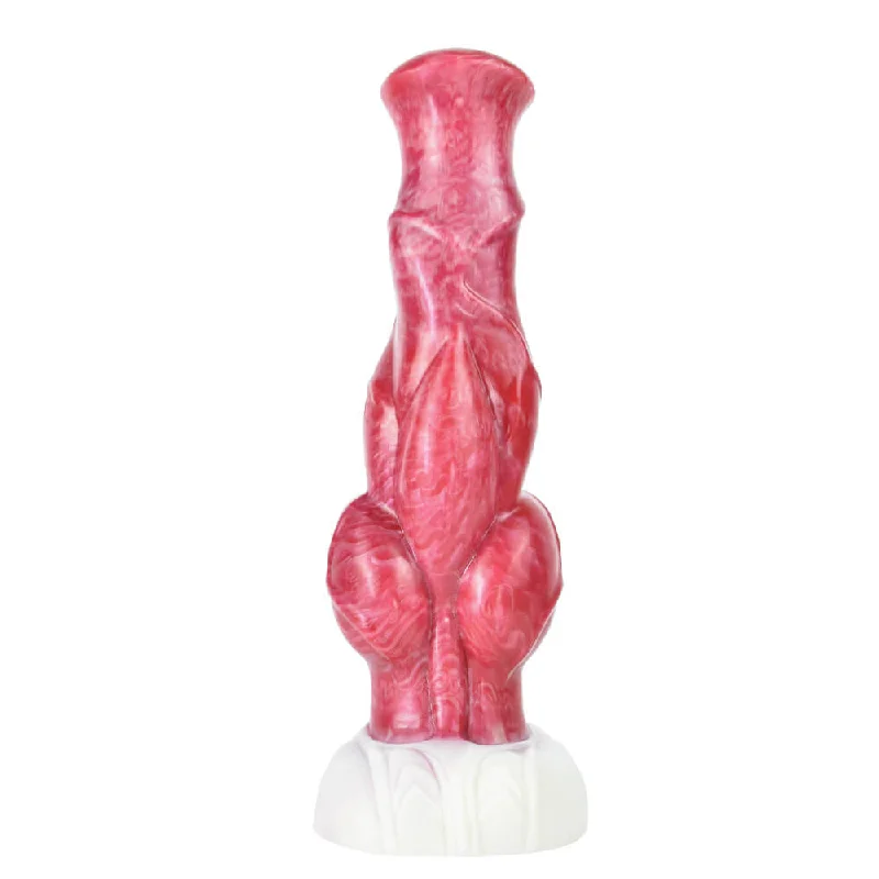 Rock-hard dildo-Aethon - Fantasy Horse Dildo - Knot Animal Dildo - Horse Cock Dildo