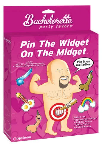 anal beads with vibrating function accessories-lubricant for pattern weights-Bachelorette Party Favors Pin The Widget On The Midget