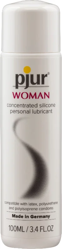 lubricant for poultry waterers-Pjur Woman Silicone 3.4 Fl. Oz. 100ml