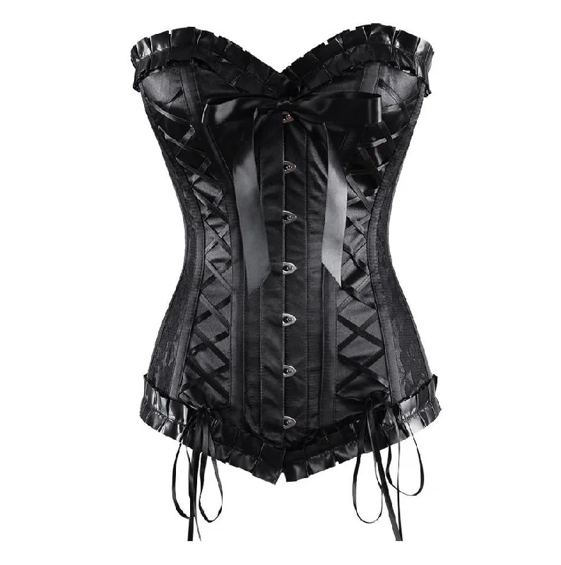 corset with scalloped hemline-Brenessa Custom Made Corset