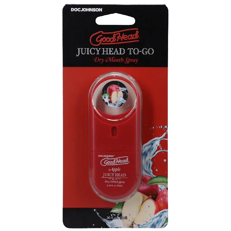 lubricant for gym rings-Goodhead - Juicy Head Dry Mouth Spray to-Go .30 Fl - Apple