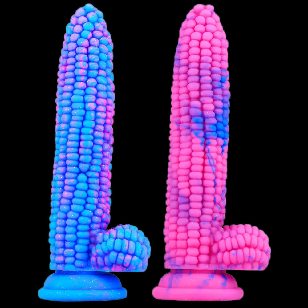 Graduated dildo-New Corn Dildo with Suction Cup Vegetable Dildo Sex Toys Simulation Masturbation G-spot Massage Harem Butt Stuffed Sex Shop