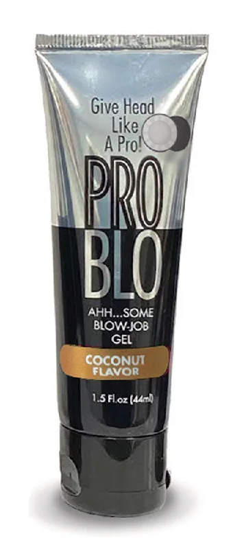 lubricant for stringing machines-Problo - Oral Pleasure Gel - Coconut