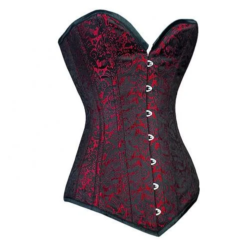 corset with scalloped patterns-Yuliya Custom Made Corset