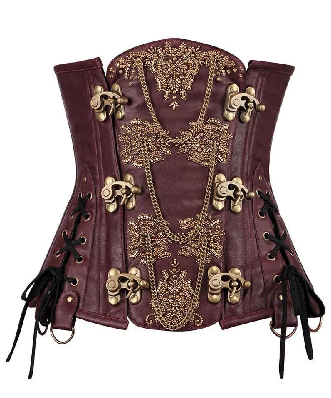 corset for costume piping-Akerman Custom Made Corset