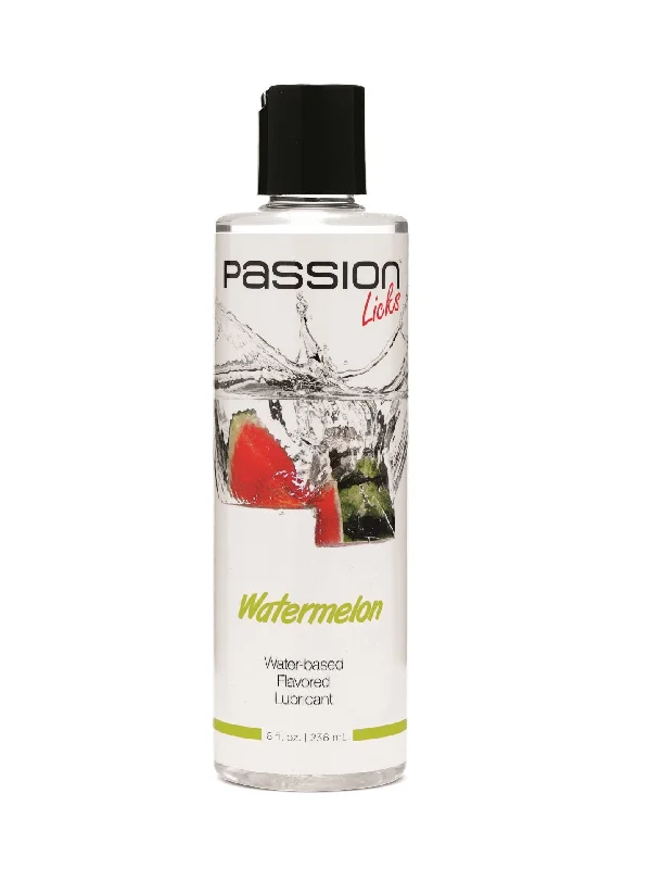 lubricant for soil aerators-Passsion Licks Watermelon Water Based Flavored Lubricant 8 Fl Oz / 236 ml