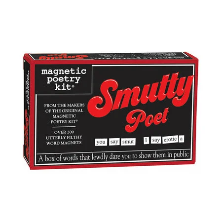 Modern stroking device-Magnetic Poetry Kit: Smutty Poet