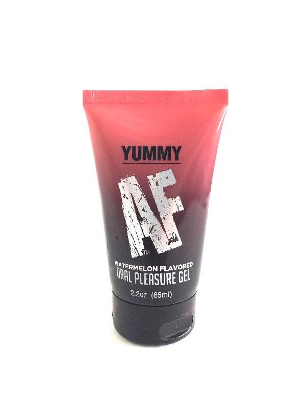 lubricant for powder measures-Yummy Af - Oral Pleasure Gel 2.2 Oz - Watermelon