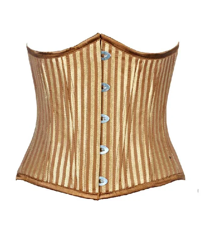 corset with metallic accents-Jacie Waist Training Corset