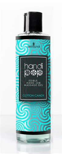 lubricant for spear guns-Handipop Edible Handjob Massage Gel - Cotton Candy - 4.2 Fl. Oz.