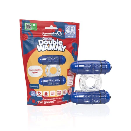 USB stimulation toy-Screaming O 4B Double Wammy Blueberry