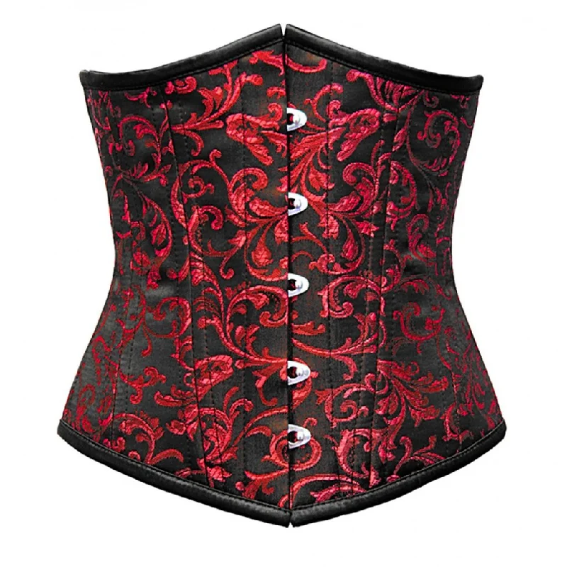 corset with velvet edging-Karol Custom Made Corset