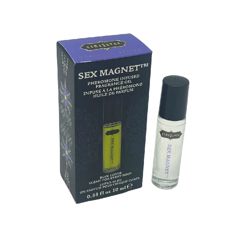 lubricant for cornhole boards-Sex Magnet Blue Lotus Pheromone Roll on Fragrance  Oil