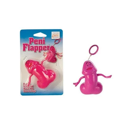 vibrating toy for stimulating erogenous zones accessories-lubricant for pattern weights-Peni Flapper - Pink