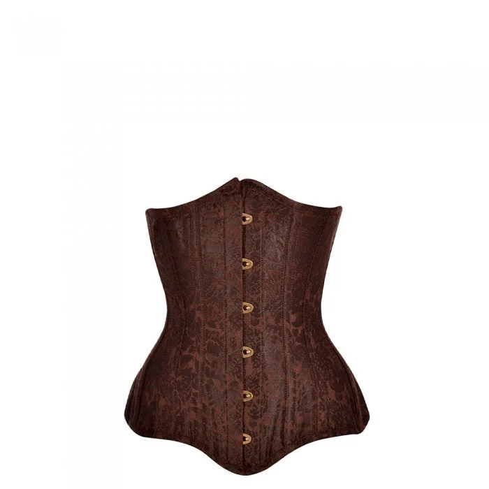 corset with sheer embroidery-Bobby Custom Made Corset