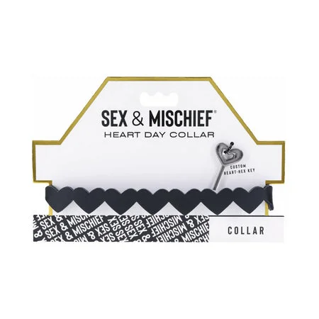 Durable gadget toy-Sportsheets Sex & Mischief Heart Day Collar