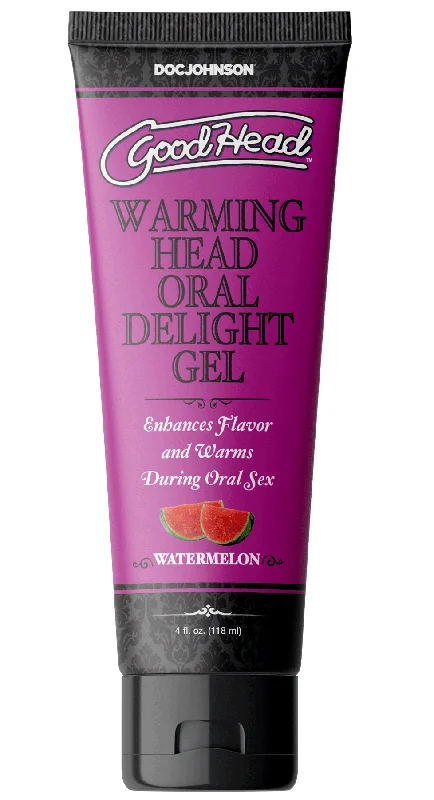 lubricant for vault springs-Goodhead - Warming Head Oral Delight Gel -  Watermelon - 4 Fl. Oz.