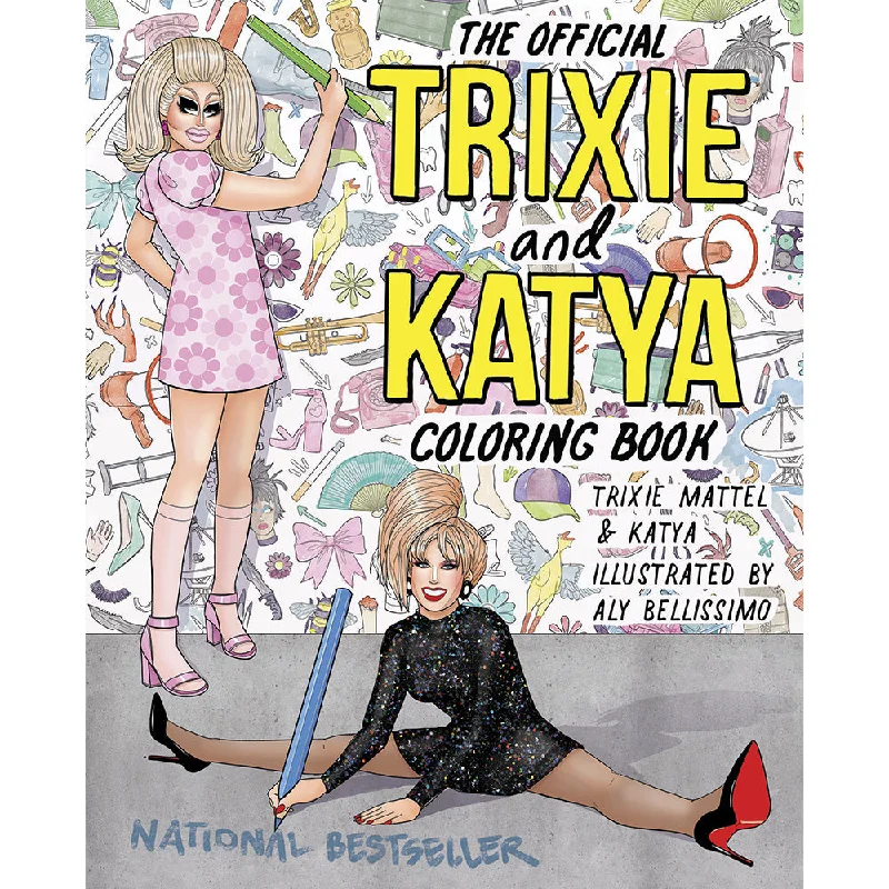 Personal pleasure masturbator-The Official Trixie and Katya Coloring Book