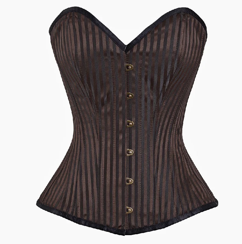 corset with metallic texture-Luuka Custom Made Corset