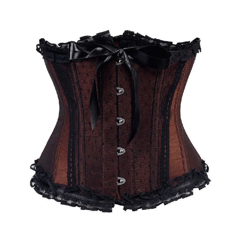 corset for dance edging-Steffi Custom Made Corset