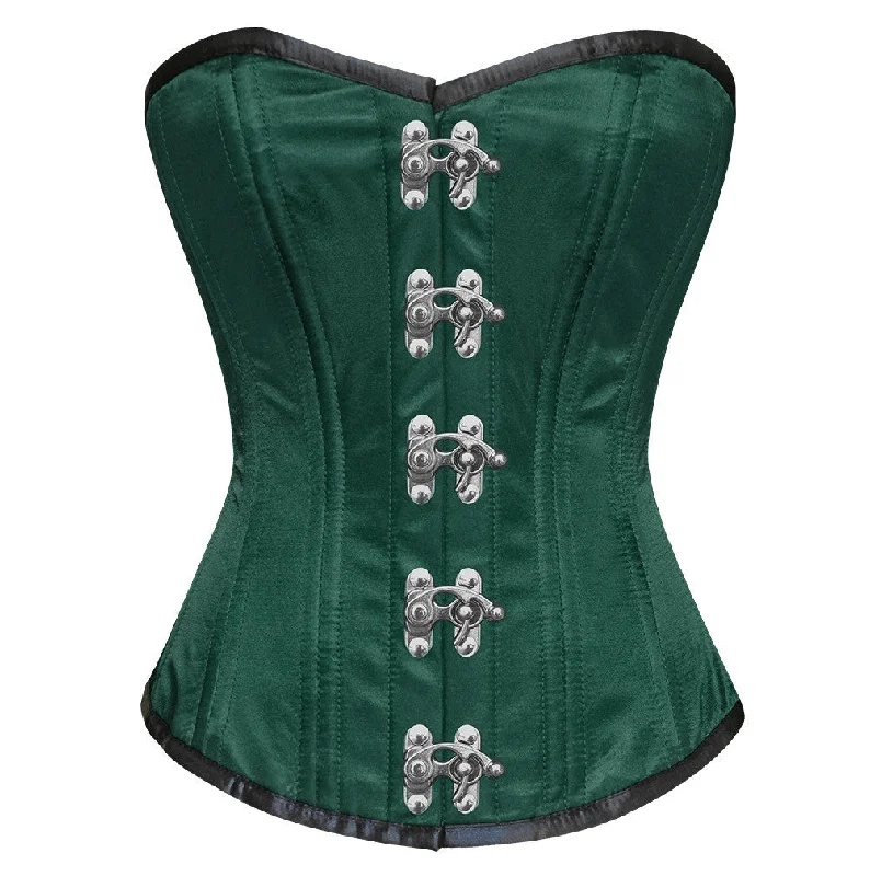 corset with flared applique-Evers Custom Made Corset