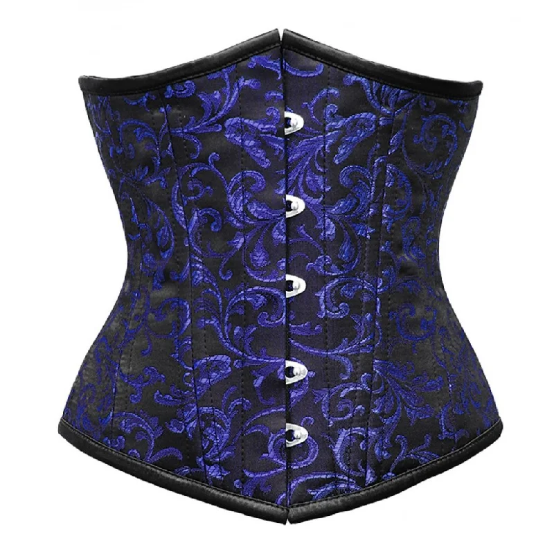 corset with sheer edging-Eisel Custom Made Corset