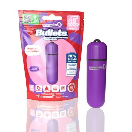 High-performance gadget sleeve-Screaming O 4T Bullet Vibrator Grape