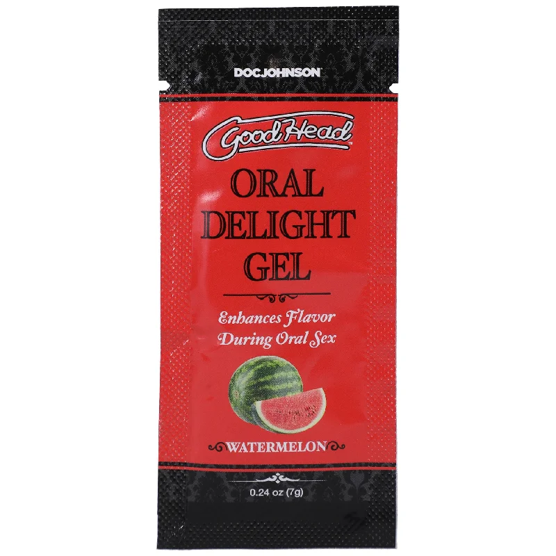 lubricant for shotgun chokes-Goodhead - Oral Delight Gel - Watermelon - 0.24 Oz