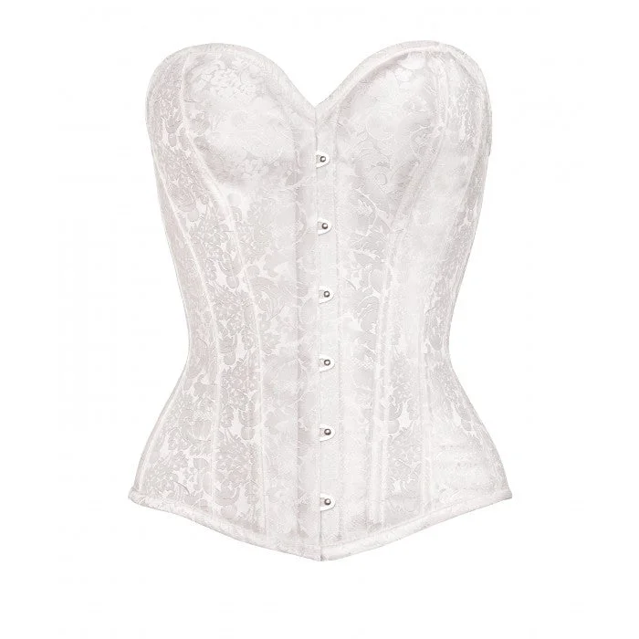 corset with pearl piping-Cristiano Custom Made Corset