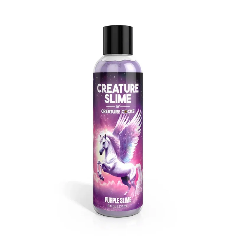 lubricant for Rubik’s cubes-8oz Creature Slime Purple Slime Water-Based - Lubricant