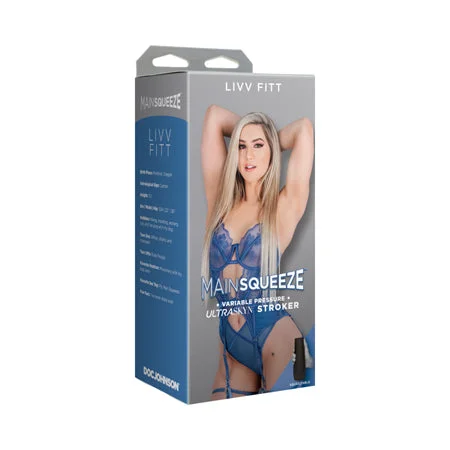 Innovative stimulation device-Main Squeeze Livv Fitt ULTRASKYN Stroker Pussy Vanilla