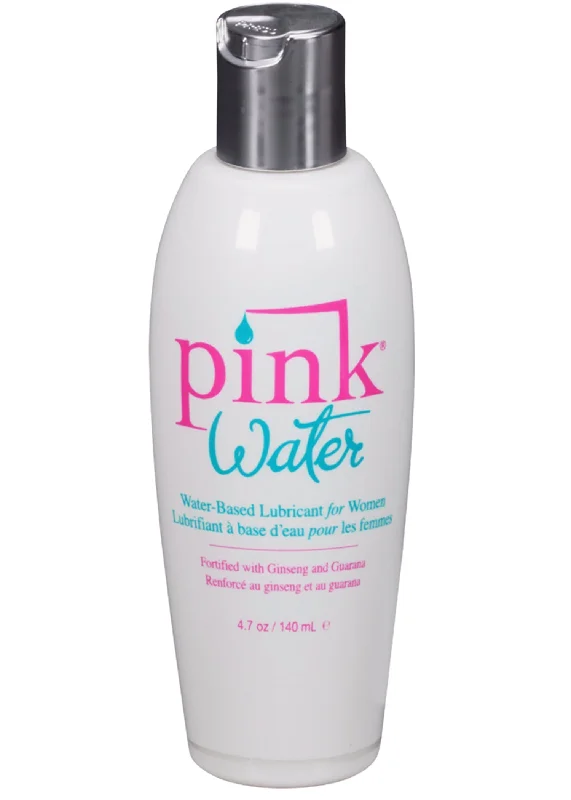 lubricant for garden vacuums-Pink Water Based Lubricant for Women - 4.7 Oz.  / 140 ml