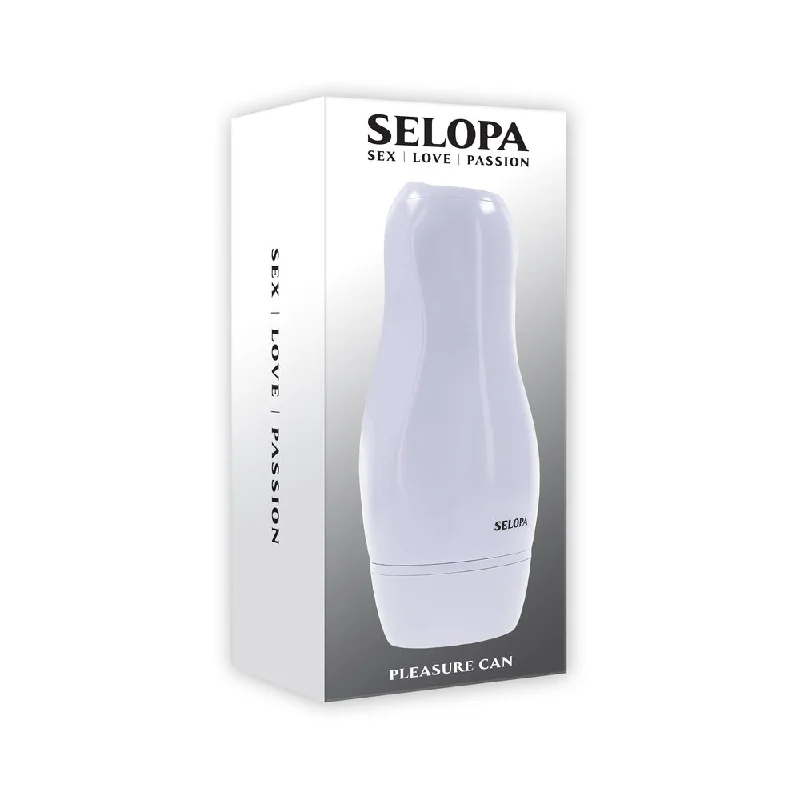 Soft stroking toy-Selopa Pleasure Can White