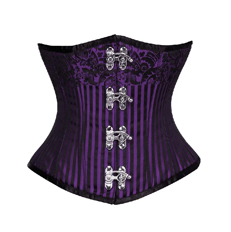 corset with layered applique-Moore Custom Made Corset