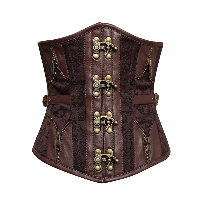 corset with bold embroidery-Tanja Custom Made Corset