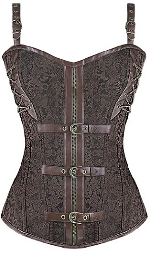 corset with satin texture-Polson Custom Made Corset