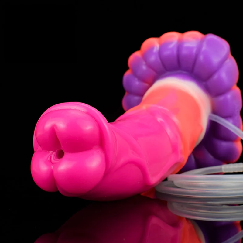 Plug-in dildo-Large Animal Luminous Horse Dildo