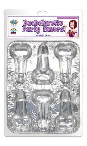 vibrating dildo attachment for harness accessories-lubricant for toboggans-Disposable Pecker Cupcake Pans (2)