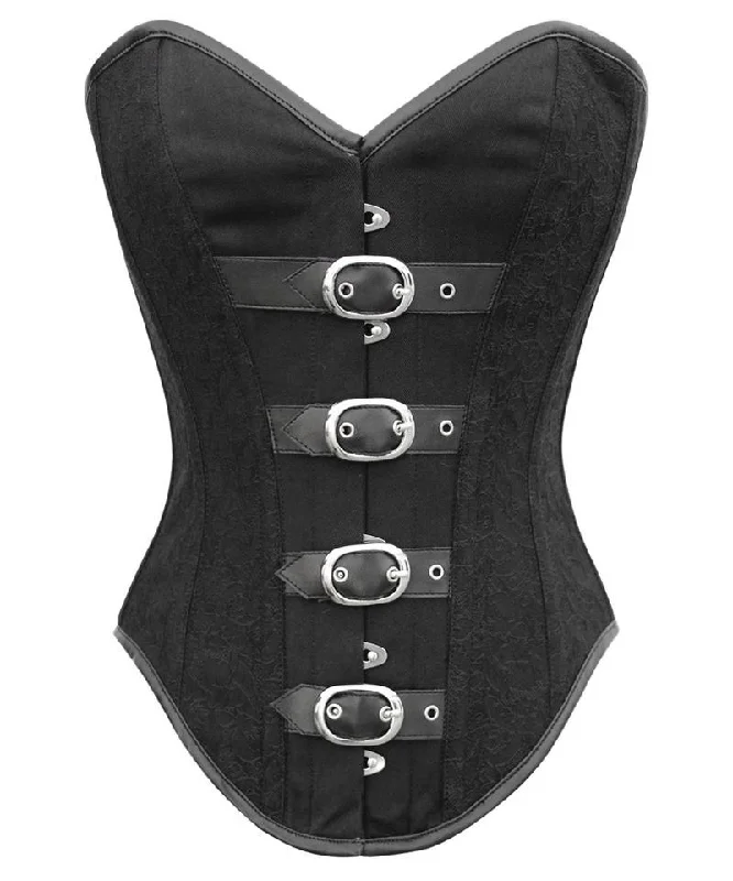 corset with layered patterns-Alisha Custom Made Corset