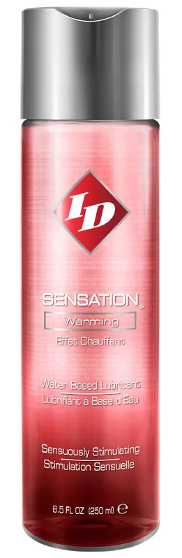 lubricant for stump cutters-ID Sensation Warming Water Based Lubricant 8.5 Oz