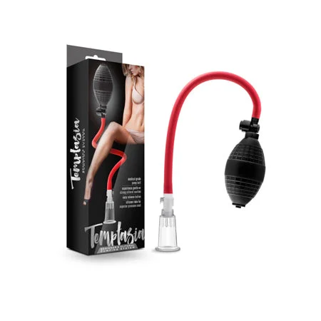 Solo gadget toy-Blush Temptasia Beginner's Clitoral Pumping System Black