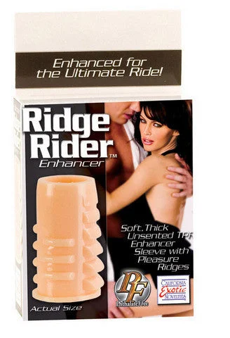 vibrating anal toy set for couples accessories-lubricant for tractor seats-Ridge Rider Enhancer - Ivory