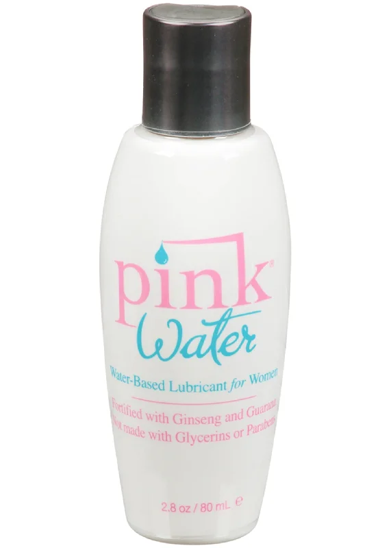 lubricant for leaf mulchers-Pink Water Based Lubricant for Women - 2.8  Oz. / 80 ml