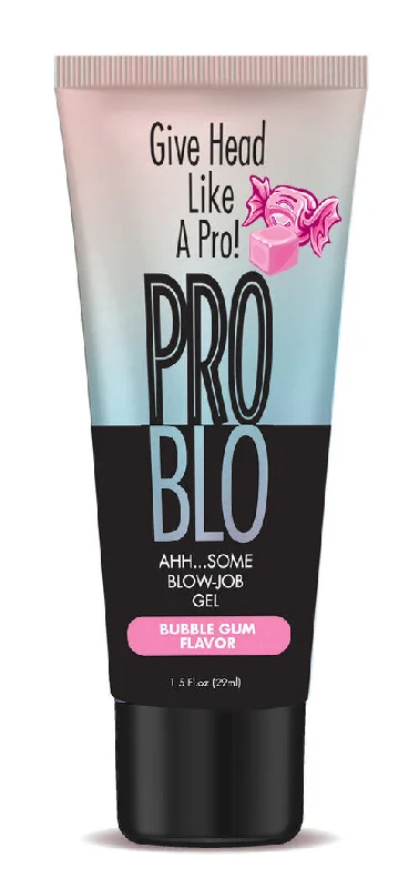 lubricant for basketball hoops-Problo Ahh...some Blow-Job Gel -  Bubble Gum - 1.5 Fl. Oz.