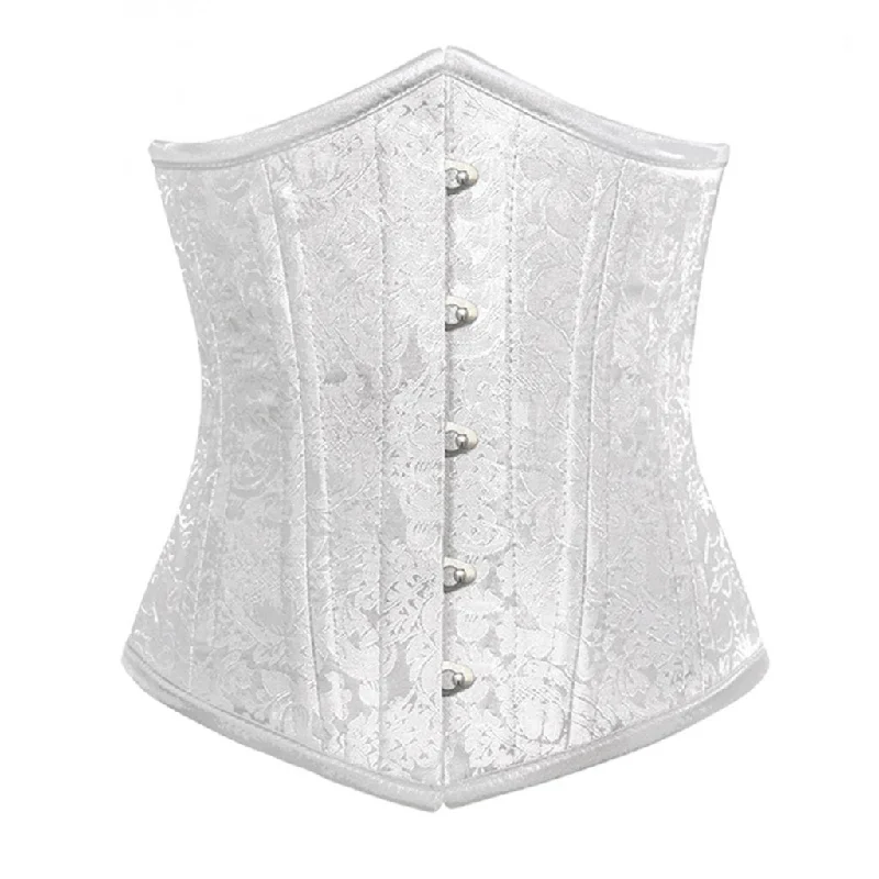 corset with plunging edging-Abaza Custom Made Corset