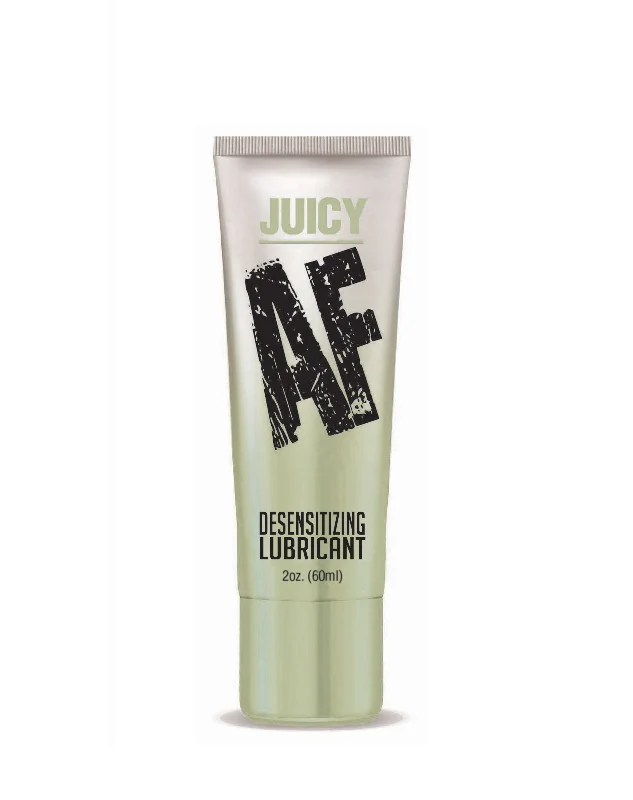 lubricant for trap machines-Juicy Af Desensitizing Gel Lube 2 Oz