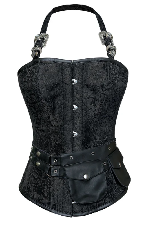 corset for gothic piping-Andrews Custom Made Corset