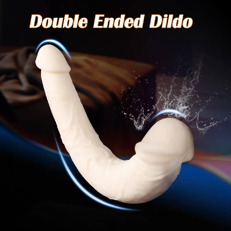 Robot dildo-Venus - 11.8 Inch Double Ended Dildo - Lesbian Dildo - Silicone Dildo