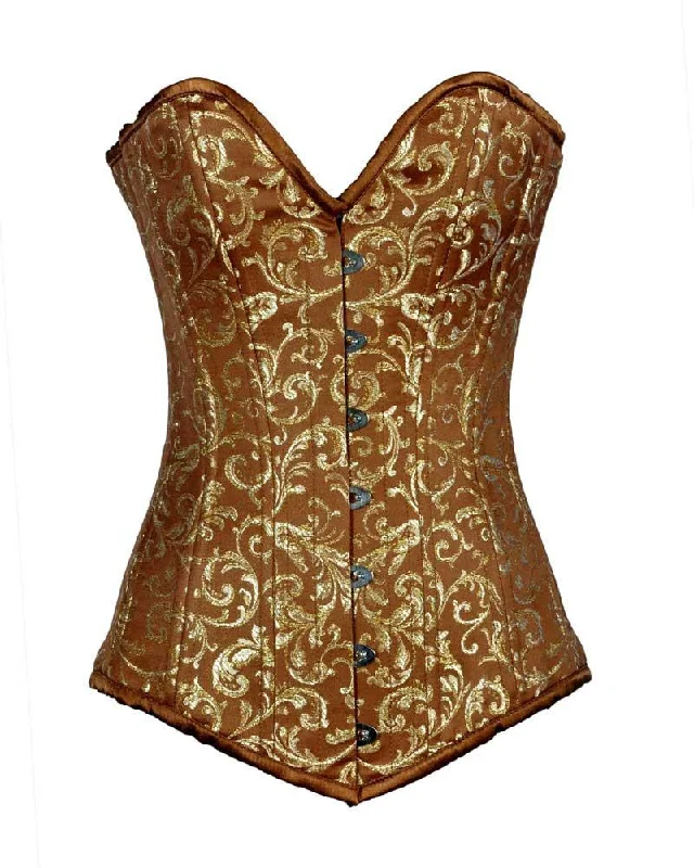 corset for vintage accents-Jackie Longline Waist Training Corset